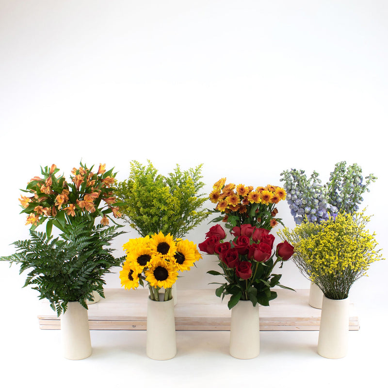 Red Yellow DIY Flower Kit Recipe