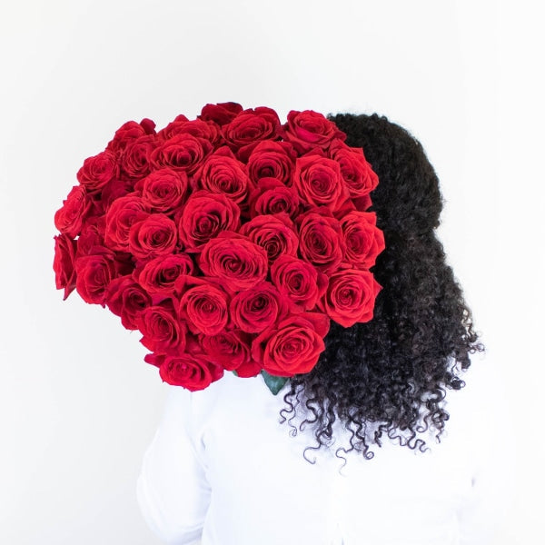 Roses Spiral Valentines Flower Arrangement Arrangements