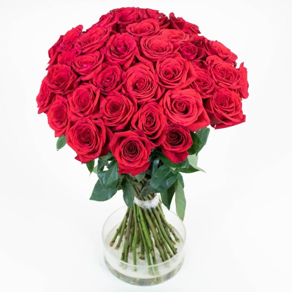 Roses Spiral Valentines Flower Arrangement Arrangements