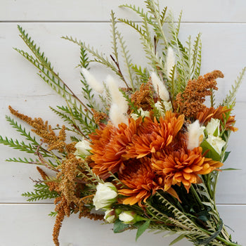 Rustic Copper DIY Flower Kit Stem
