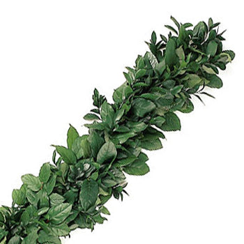 Salal and Ruscus Greens Garland