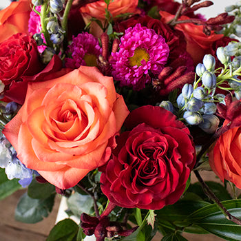 Vivid Colors Fresh Flower Bouquet
