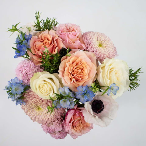 Sugar Plum Flower Centerpiece Size Medium Top Down