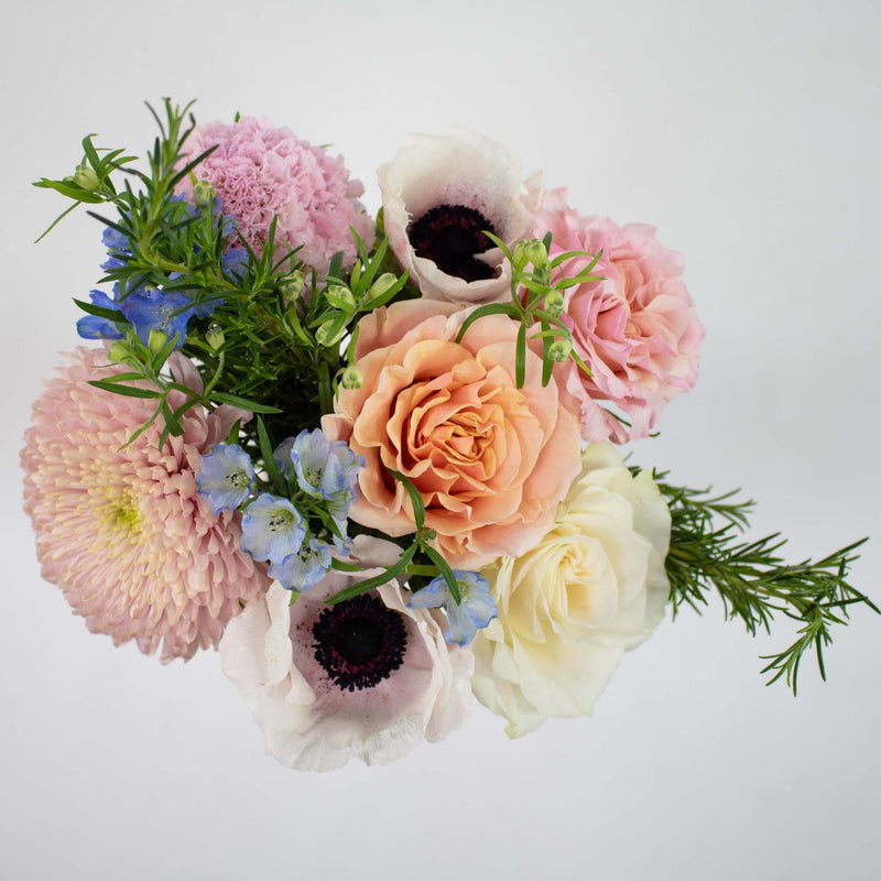 Sugar Plum Flower Centerpiece Size Small Top Down