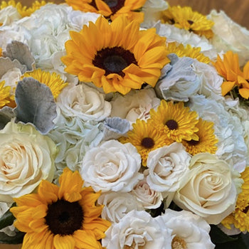 Sunflowers at Sunset Online Centerpieces for Mom