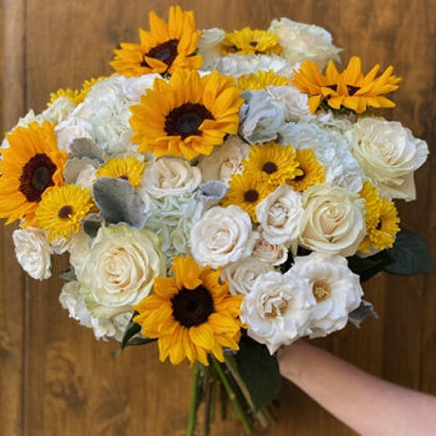 Sunny Skies Valentines Day Bouquet Arrangements