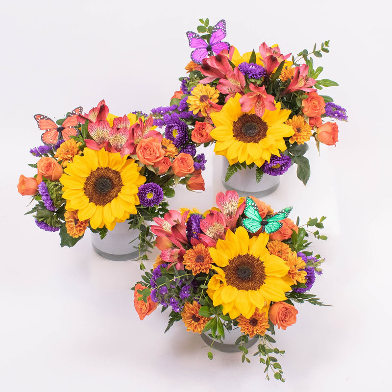 Sunny Tablescape DIY Flower Kit