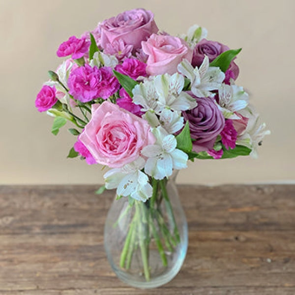 True Loves Kiss Lavender Rose Bouquet Arrangements
