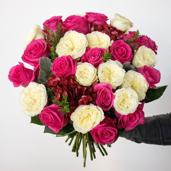 Valentines Day Pretty Pink Rose Bouquets Arrangements
