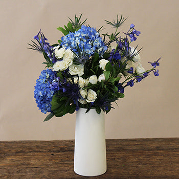 Varsity Blues Bridal Centerpieces