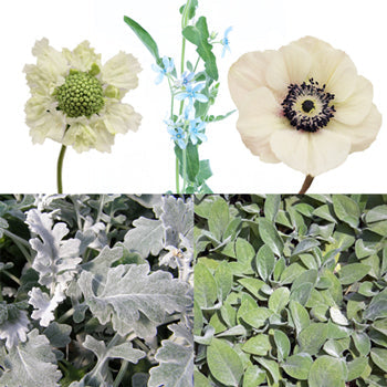 Vintage Velvet DIY Flower Kit Bunch