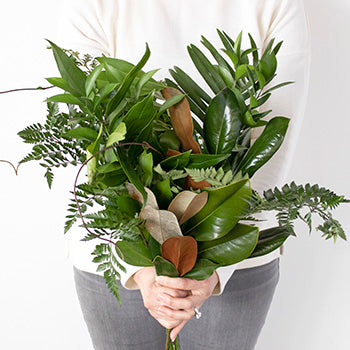 Whimsy greenery mix bouquet bunch