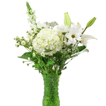 Farm to Table White Centerpieces