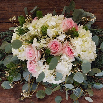 Winter Blush DIY Flower Kit Bunch