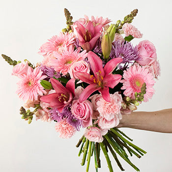 Wishing for Pink Flower Arrangement