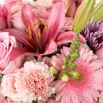 Wishing for Pink Flower Arrangement