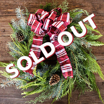 Holiday Wreath Design Virtual Class Kit November 25th 7:00PM EST