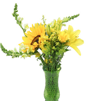 Farm to Table Yellow Centerpieces