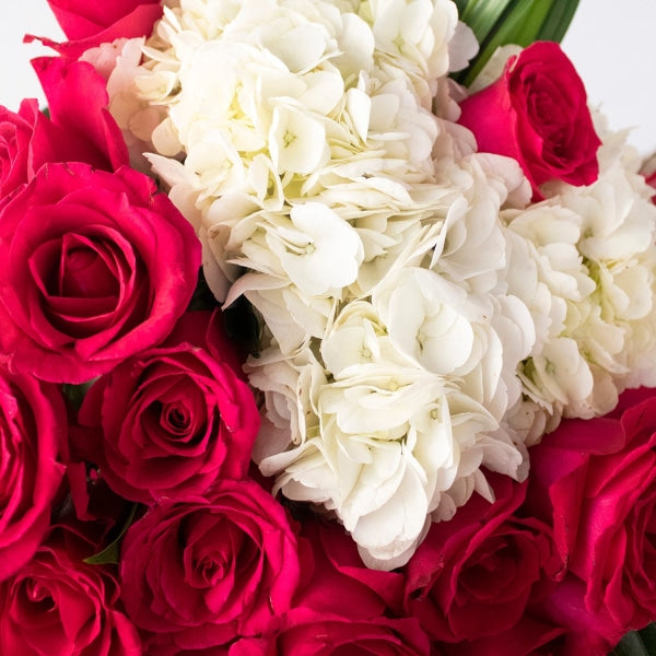 Yours Truly Heart Shaped White Flower Arrangement Arrangements